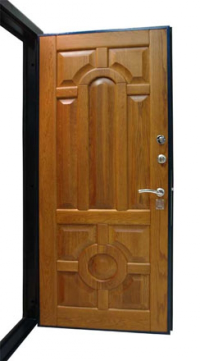 Сейф-двери, металлическая отделка «Пики»